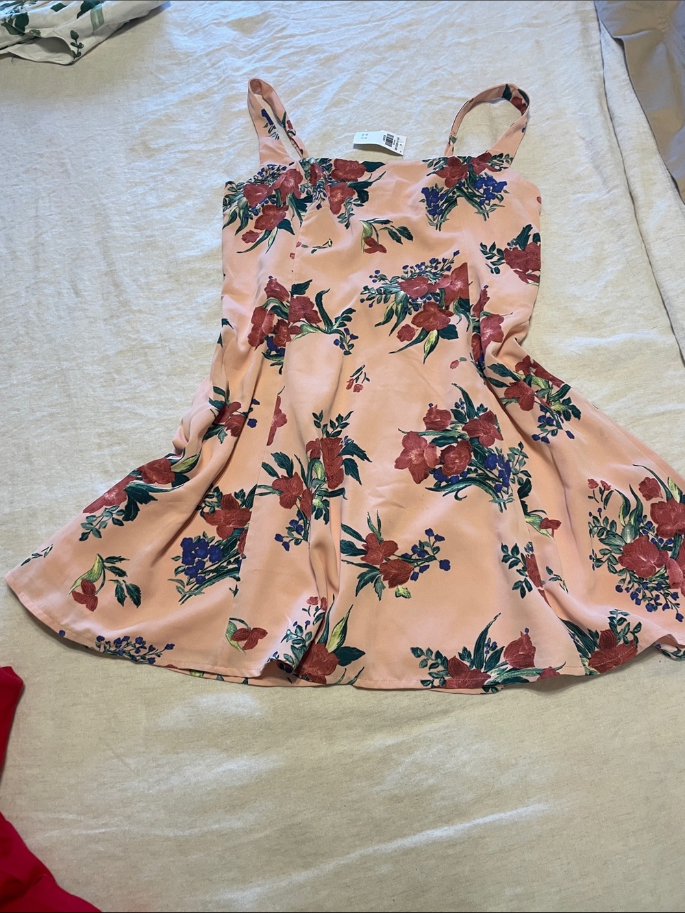 Abercrombie & Fitch Pink Floral Sundress